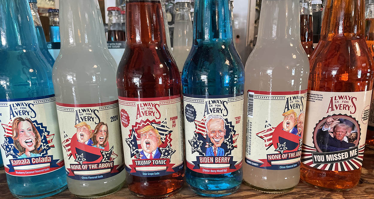 Limited Edition 2025 Election Collectors Soda